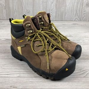 Keen Dry Waterproof Steel Toe Boots 9.5